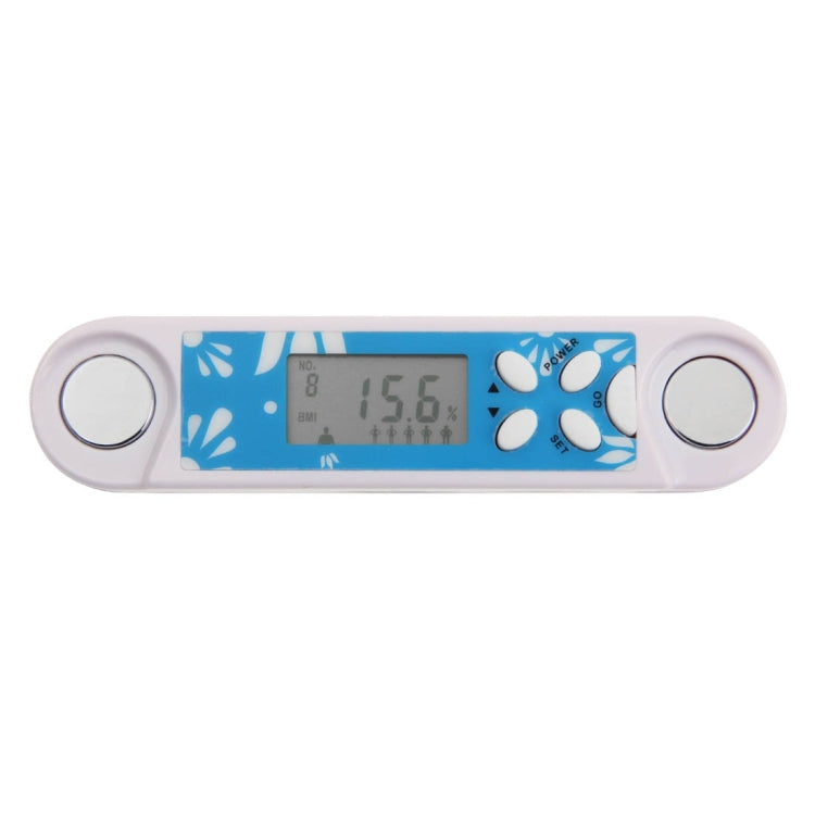 Body Fat Monitor Controller with LCD Display(White)