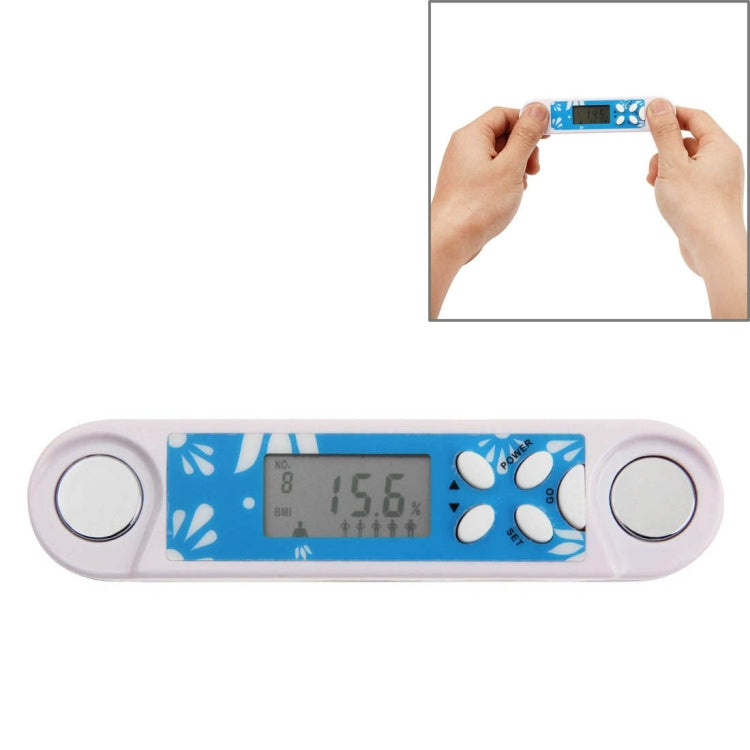 Body Fat Monitor Controller with LCD Display(White)