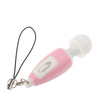 Mini Electronic Massage Stick with Mobile Phone Chain