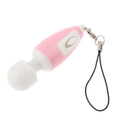Mini Electronic Massage Stick with Mobile Phone Chain