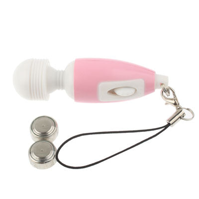 Mini Electronic Massage Stick with Mobile Phone Chain