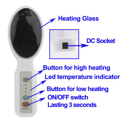 Warm Meridian Energy Machine with US Plug (EMS-011)
