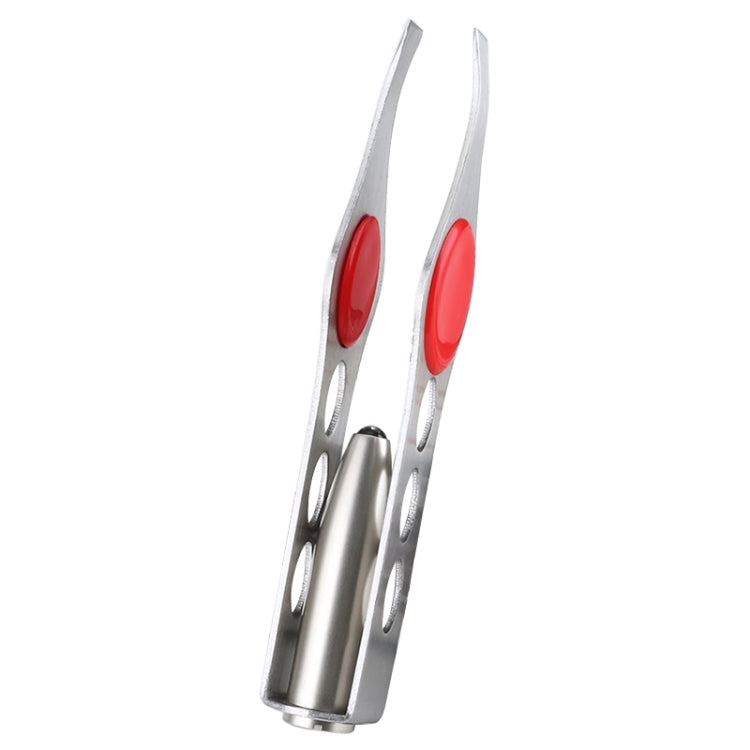 Make Up LED Light Eyelash Eyebrow Tweezers