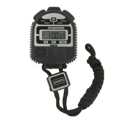 Digital Sports Stopwatch with Split Timing