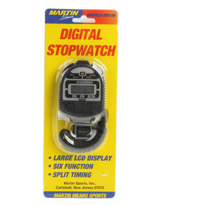 Digital Sports Stopwatch with Split Timing