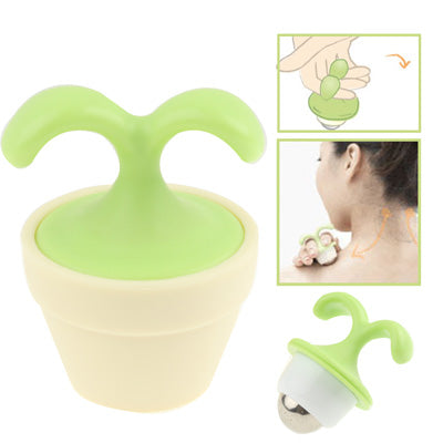 Leaf Floral Pot Hand Legs Massager