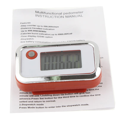 Multi functional Pedometer / Digital Pedometer / Fashion Pedometer with a Big Screen (CX-355)