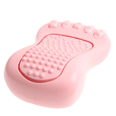 Cute Foot Shaped Foot Sole Massager Foot Relaxation Tool (Pink)