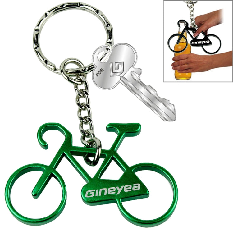 Bicycle Key Rings Aluminum Bike Key Chain Cycling Bottle Opener