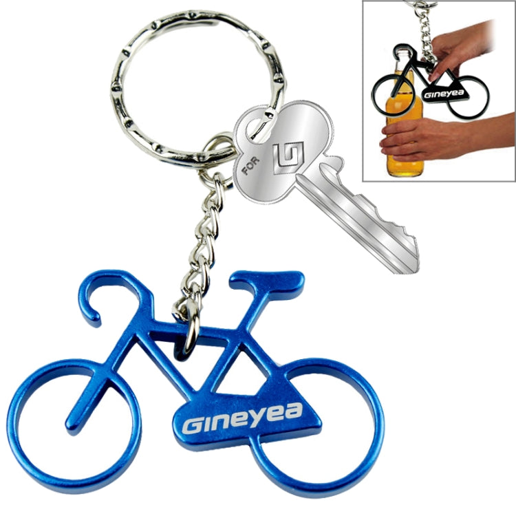 Bicycle Key Rings Aluminum Bike Key Chain Cycling Bottle Opener