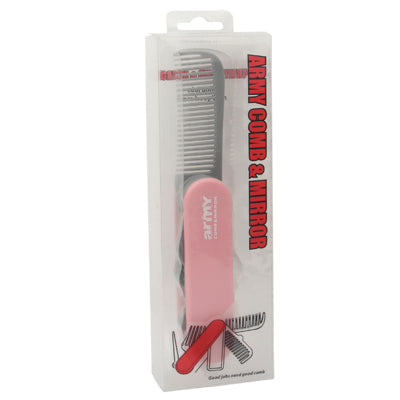 Multi-function Home / Travel / Army Comb & Mirror