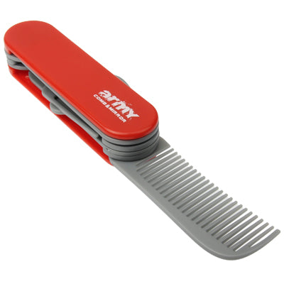 Multi-function Home / Travel / Army Comb & Mirror
