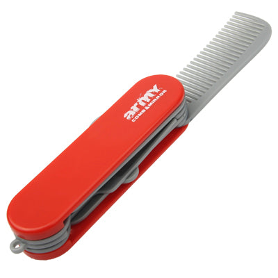 Multi-function Home / Travel / Army Comb & Mirror