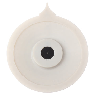 Muslim Islamic Prayer Kibla Qibla Direction Finder Compass Makkah Kaaba with Book(White)