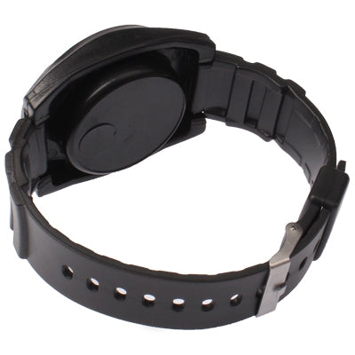 Practical Wrist Watch Style Compass with Strap(Black)