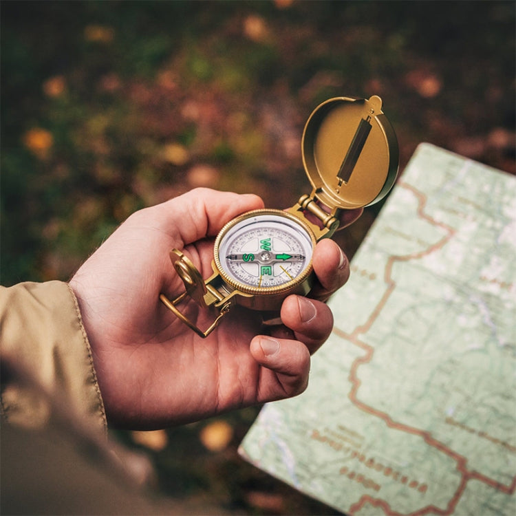 Military Camping Navigation Lensatic Compass