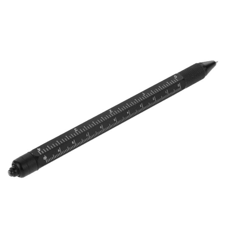 7 in 1 Metal Multifunction Touch Pen Ball Pen Screwdriver Ruler with Currency Detecting Function