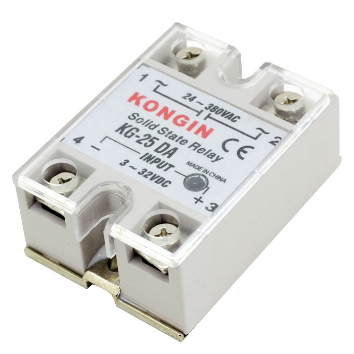 KONGIN KG-25DA AC 24-380V Solid State Relay for PID Temperature Controller