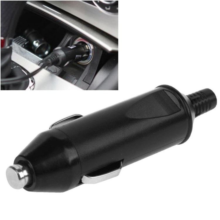 Cigarette Lighter Plug with 10A Fuse(Black)