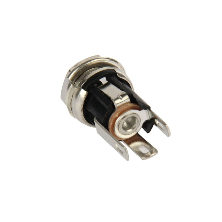 100 PCS DC-025M 5.5mm x 2.1mm DC Power Socket with Full Copper Nut