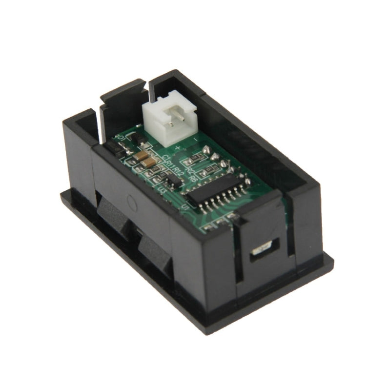 V27D-T1 3.2V-30V LED Digital Display Voltmeter(Black)