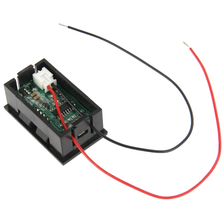 V27D-T1 3.2V-30V LED Digital Display Voltmeter(Black)