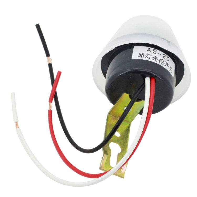 AS-20 220V 50-60Hz Street Lamp Light Control Sensor Switch