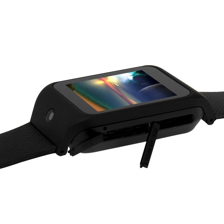 KEN XIN DA W3 Smart Watch Phone, 1.44 inch QCIF Touch Screen, Support Bluetooth, FM Radio, MP4, Digital Camera, GSM(Black)