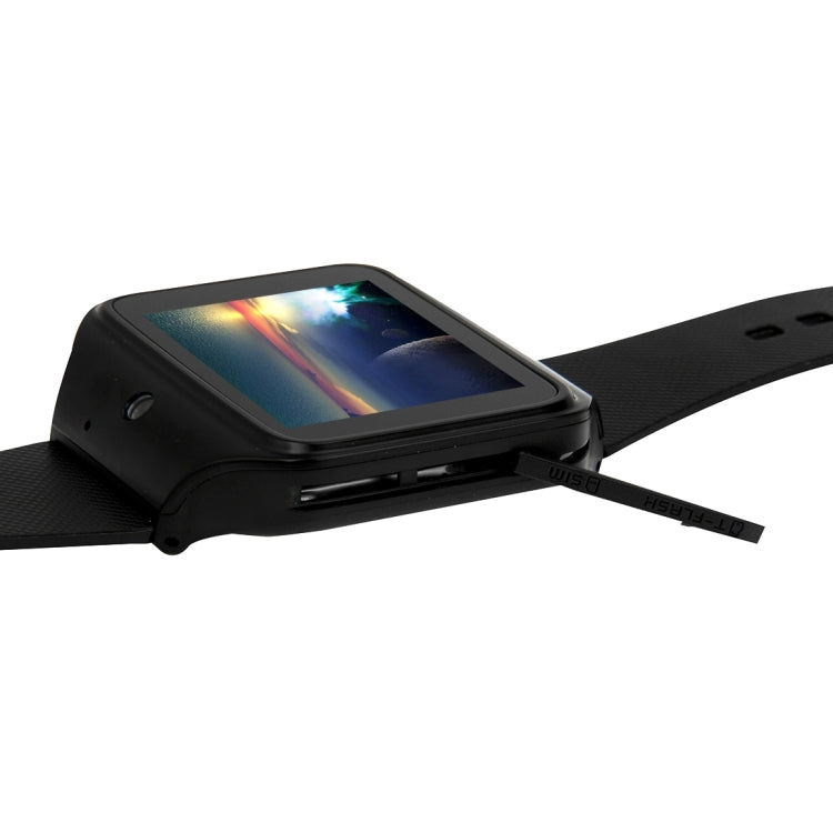KEN XIN DA S-watch Smart Watch Phone, 2.0 inch QCIF Touch Screen, Support Bluetooth, FM Radio, MP4, Digital Camera, GSM(Black)
