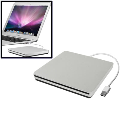 Slot-in USB 2.0 Portable SuperDrive for Apple MacBook Air, Plug and Play
