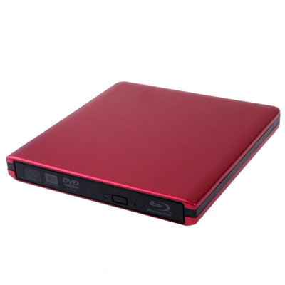 USB 3.0 Aluminum Alloy Portable DVD / CD Rewritable Blu-ray Drive for 12.7mm SATA ODD / HDD, Plug and Play
