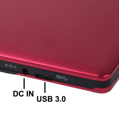 USB 3.0 Aluminum Alloy Portable DVD / CD Rewritable Blu-ray Drive for 12.7mm SATA ODD / HDD, Plug and Play