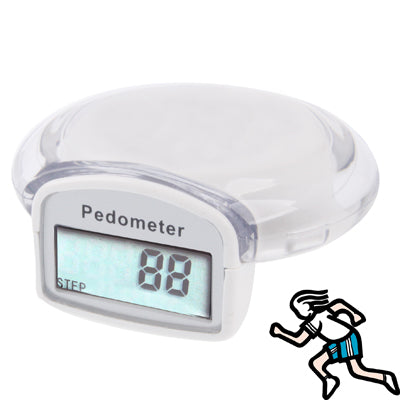 Multi-function Mini Pedometer with LCD Display & Belt Clip