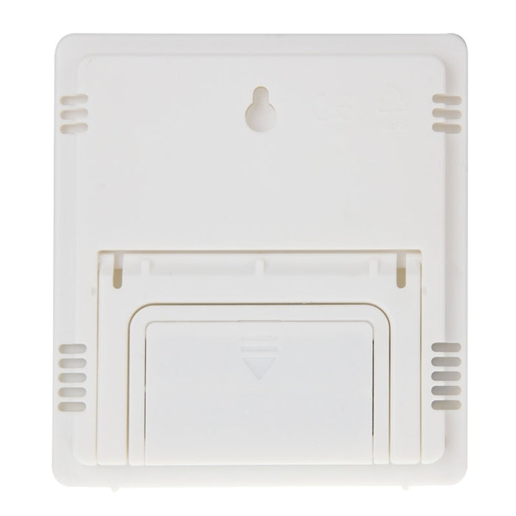 HTC-6 Digital Indoor Luminous Centigrade and Fahrenheit Thermometer & Hygrometer with Screen Display & Date & Clock