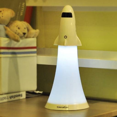 2 in 1 Creative Space Shuttle Modeling Rocket LED Night Light / Hand Lamps LED Touch Control
