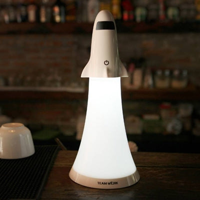 2 in 1 Creative Space Shuttle Modeling Rocket LED Night Light / Hand Lamps LED Touch Control