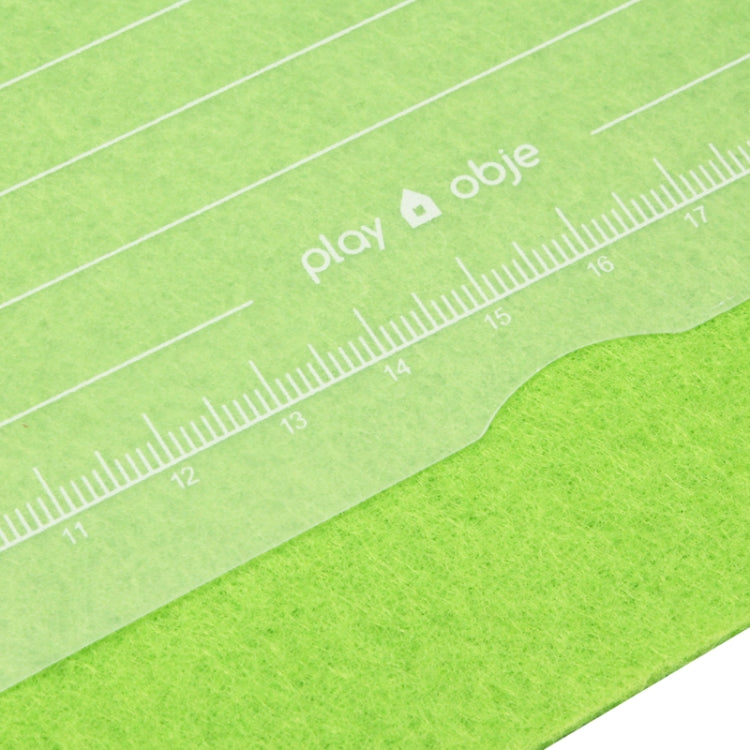 Multi-Functional Office / Home Desk Table Keyboard Mat(Green)