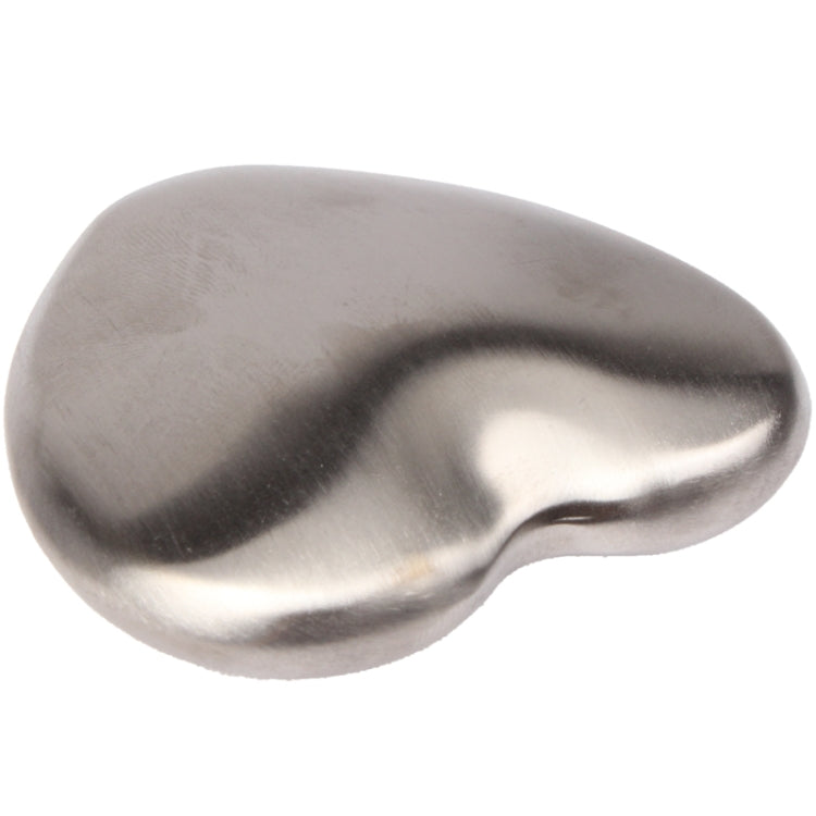 Heart Shape Chef Soap Magically Removes Strong Odors from Hands(Silver)