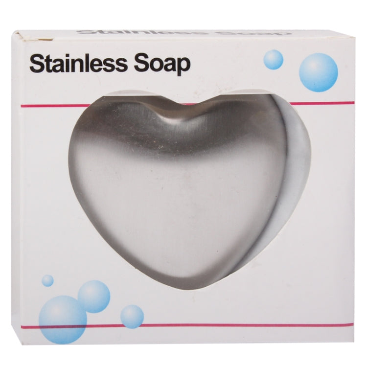 Heart Shape Chef Soap Magically Removes Strong Odors from Hands(Silver)