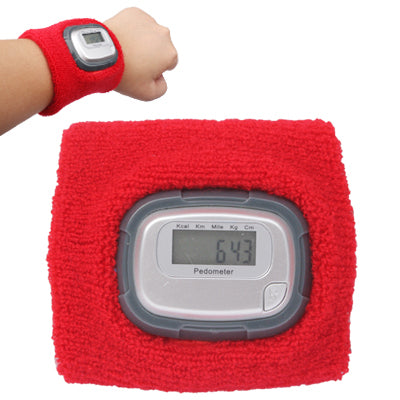 Wristband Pedometer with LCD Display