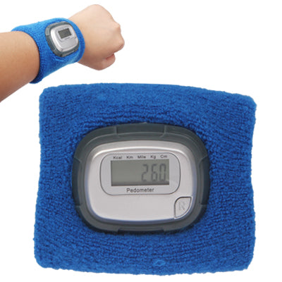 Wristband Pedometer with LCD Display