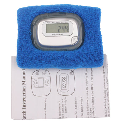 Wristband Pedometer with LCD Display
