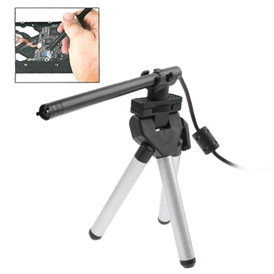 5.0 Mega Pixels 200X USB Digital Microscope Endoscope with Tripod(Black)