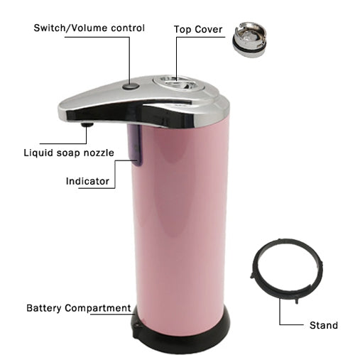 No-Drip Design Automatic Soap Dispenser