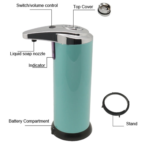 No-Drip Design Automatic Soap Dispenser