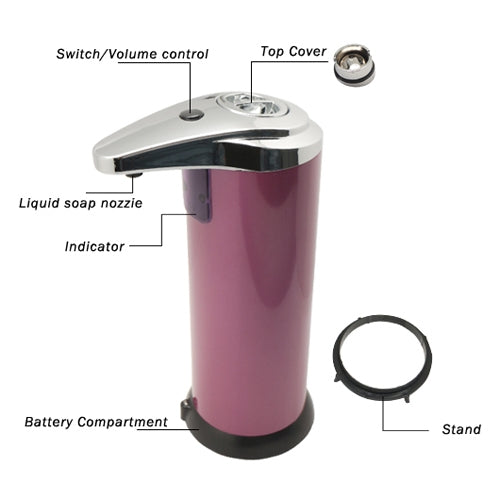 No-Drip Design Automatic Soap Dispenser