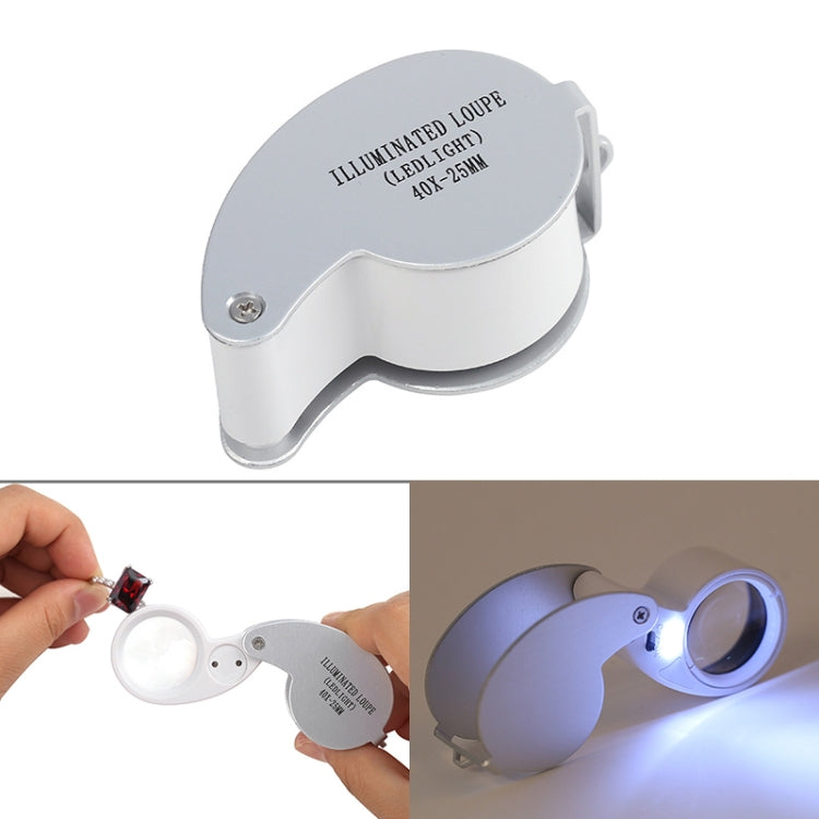 LED 6-Shaped Jewelery Magnifier