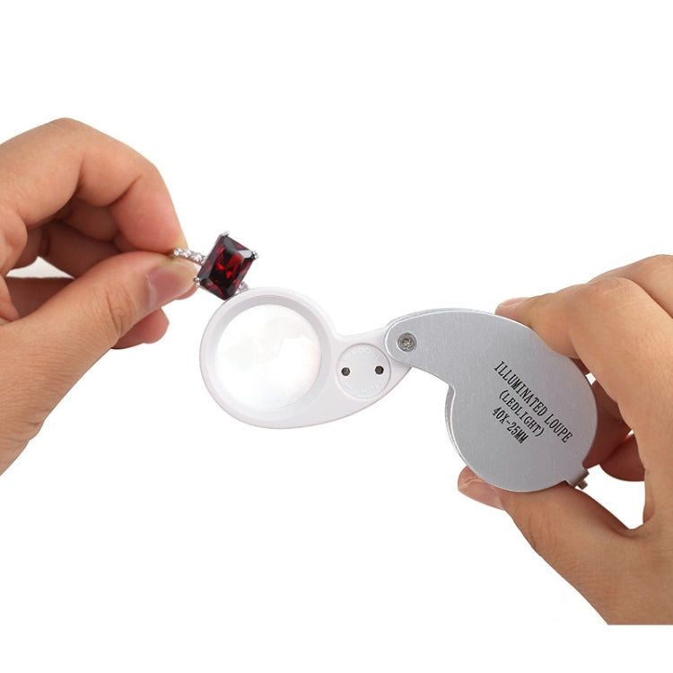 LED 6-Shaped Jewelery Magnifier