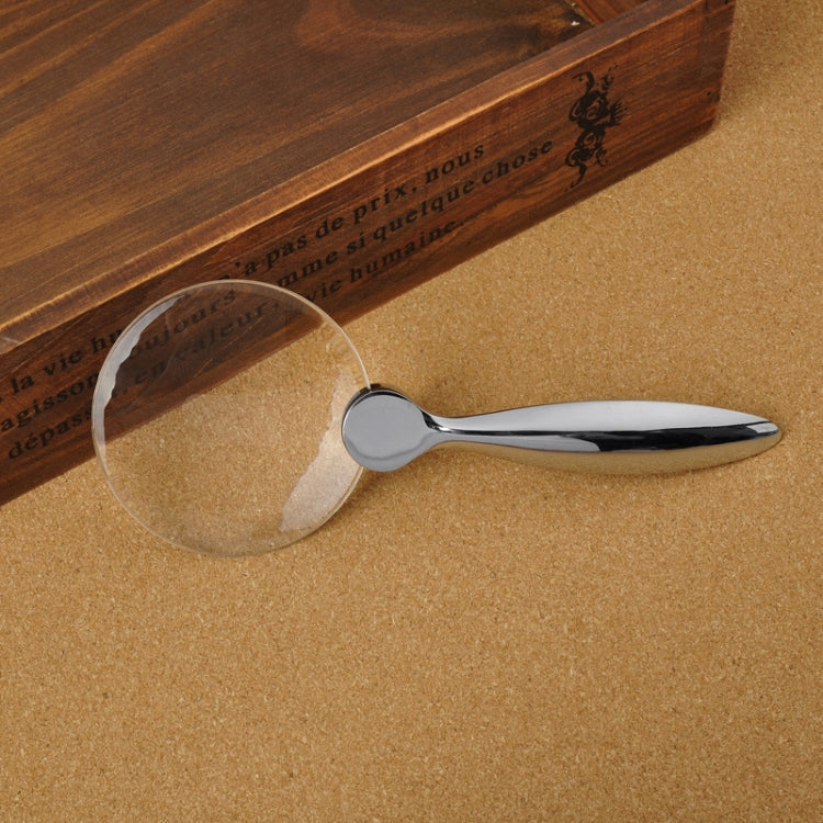 Handy Rimless 2.5X / 5X Magnifier(Silver)