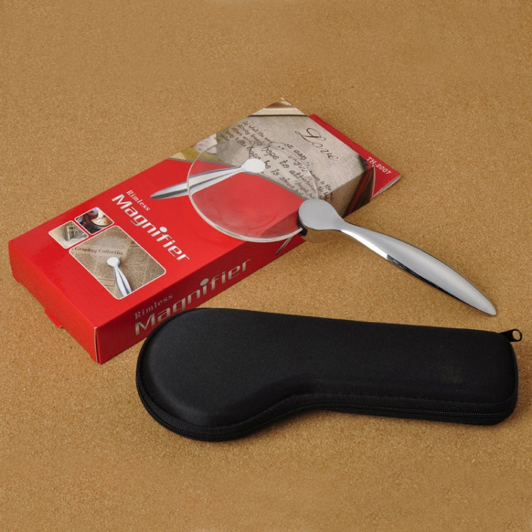 Handy Rimless 2.5X / 5X Magnifier(Silver)